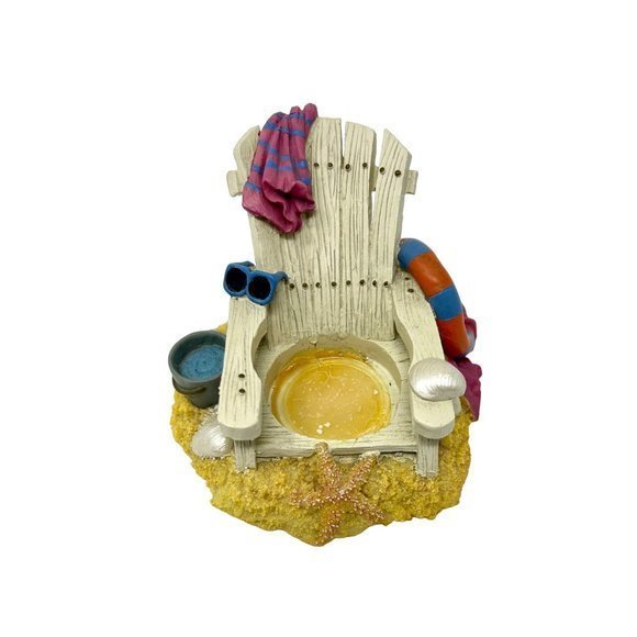 Beach Theme - Beach Chair Tea Light/Votive Candle Holder - Picture 2 of 6